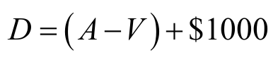 Section 71D duty formula