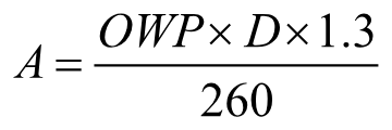 Section 17 formula